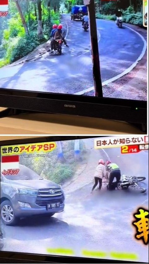 <b>Viral Jalan di Indonesia Tayang di Acara TV Jepang, Masuk dalam Kategori Jalan Teraneh </b>