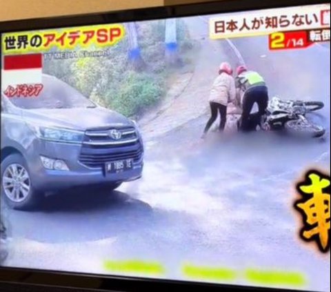 Viral Jalan di Indonesia Tayang di Acara TV Jepang, Masuk dalam Kategori Jalan Teraneh