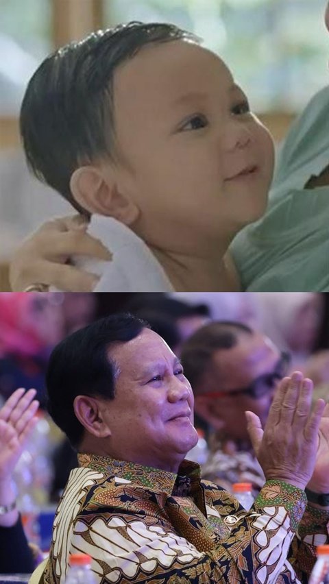 Pernah viral pada 2019 lalu, begini potret terbaru Raffa, bayi yang disebut mirip Prabowo Subianto.