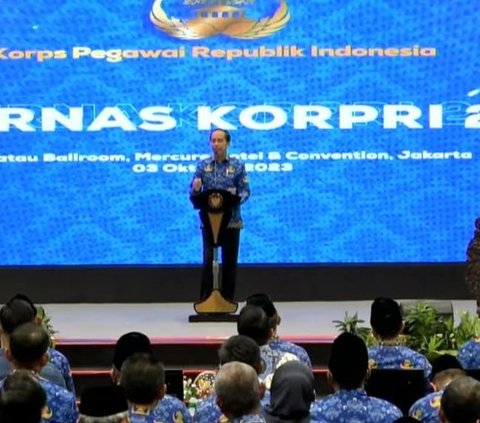 Presiden Joko Widodo (Jokowi) membandingkan Korpri dengan partai politik. Jokowi mengatakan partai politik boleh banyak, tapi yang tetap menjalankan pemerintahan adalah Korpri.