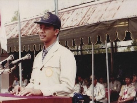 Anies Baswedan's Old Portrait, Meeting with a Minister He Once Met in High School, Now 93 Years Old