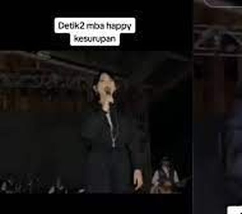 Video Detik-detik Happy Asmara 'Kesurupan' di Atas Panggung, Senyumnya Mengerikan