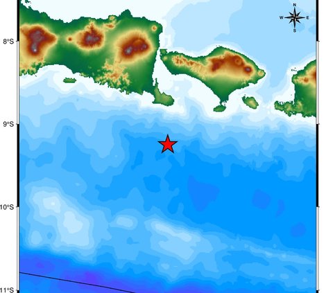 Gempa Magnitudo 4,1 Guncang Kabupaten Badung Bali, Ini Penyebabnya