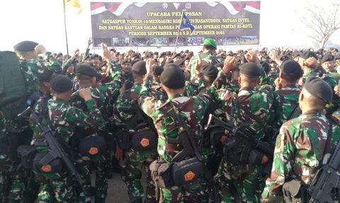 TNI Tarik 860 Pasukan Satgas Pengamanan Perbatasan Indonesia-Timor Leste