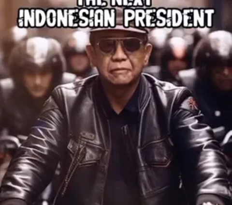 Kemudian ada sosok Abdurrahman Wahid yang merupakan Presiden keempat RI. Sosok Presiden yang akrab disapa Gus Dur ini terlihat gagah dan keren menjadi anak motor. <br>