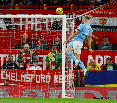 FOTO: Momen Manchester City Membantai Setan Merah 3-0, Pasukan Pep Guardiola berjaya di Old Trafford