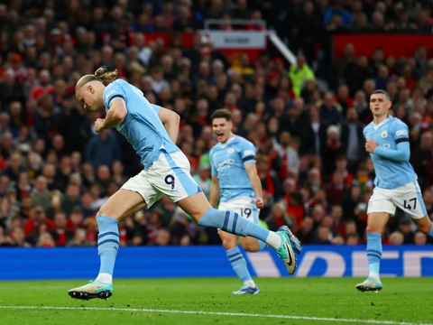 FOTO: Momen Manchester City Membantai Setan Merah 3-0, Pasukan Pep Guardiola berjaya di Old Trafford