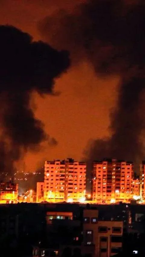Israel Bom Daerah Dekat RS Al-Quds di Gaza, Ancam Petugas Medis, Pasien, dan Pengungsi Agar Segera Evakuasi<br>