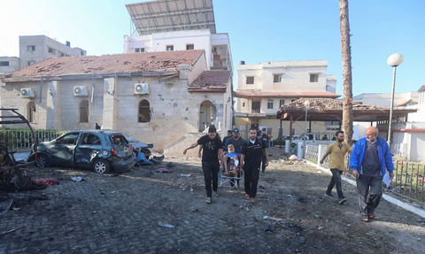 Israel Bom Daerah Dekat RS Al-Quds di Gaza, Ancam Petugas Medis, Pasien, dan Pengungsi Agar Segera Evakuasi