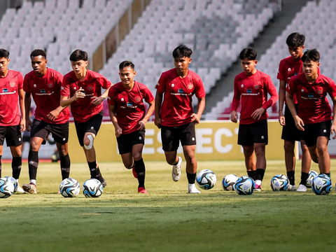 FOTO: Intip Latihan Timnas Indonesia U-17 Jelang Piala Dunia U-17 2023 di Stadion Utama Gelora Bung Karno