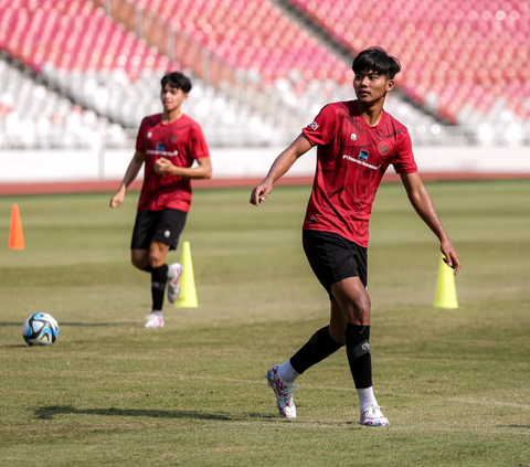 FOTO: Intip Latihan Timnas Indonesia U-17 Jelang Piala Dunia U-17 2023 di Stadion Utama Gelora Bung Karno