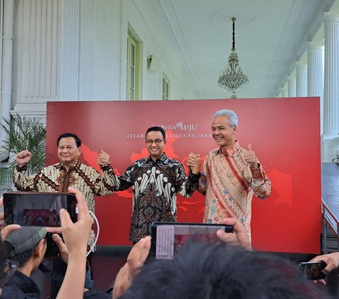 Isi Pertemuan Jokowi dan Tiga Capres Saat Makan Siang di Istana