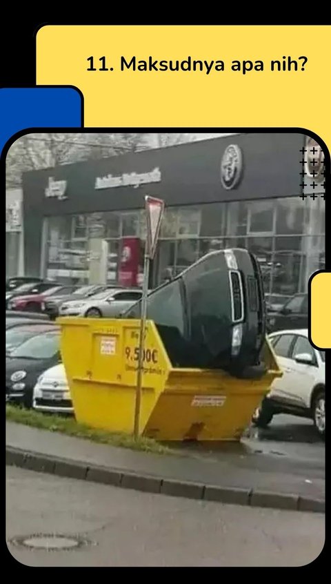 11 Potret Mobil Nyasar di Tempat Tak Terduga, Jadinya Bikin Mikir Keras Terheran-heran