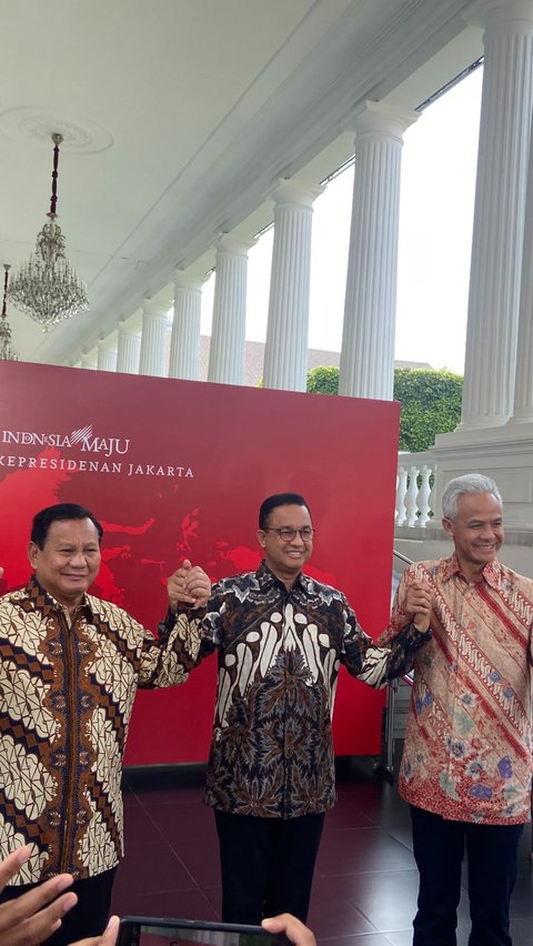 Begini Komentar 3 Capres Usai Makan Siang Bersama Presiden Jokowi