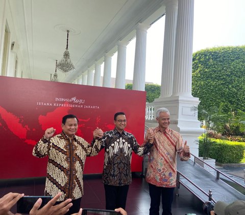 Begini Komentar 3 Capres Usai Makan Siang Bersama Presiden Jokowi