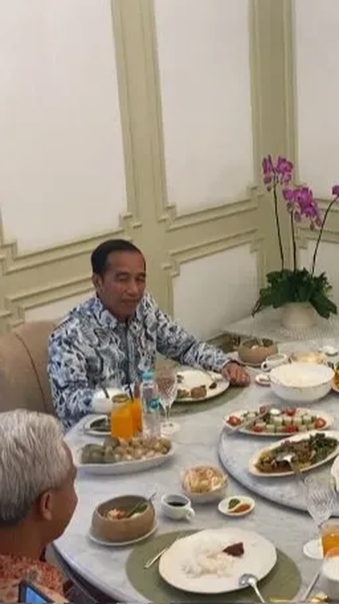 Pesan Penting Jokowi saat Makan Bareng Anies, Prabowo & Ganjar di Istana