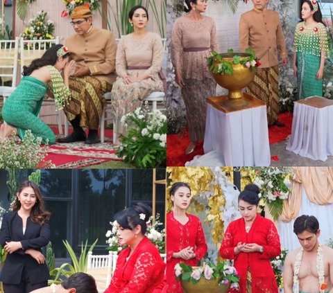 Potret 'Pernikahan' Anggika Bölsterli dan Rangga Azof dalam SInetron Di Antara Dua Cinta, Romantis Banget!