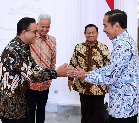 Makna Batik Presiden dan Tiga Capres: Jokowi Pelindung Keturunan, Prabowo-Ganjar-Anies Bangsawan