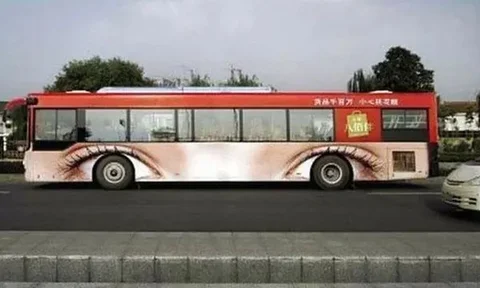 10 Potret Livery Bus Nyeleneh yang Bikin Ilusi Mata, Sukses Kena Tipu!