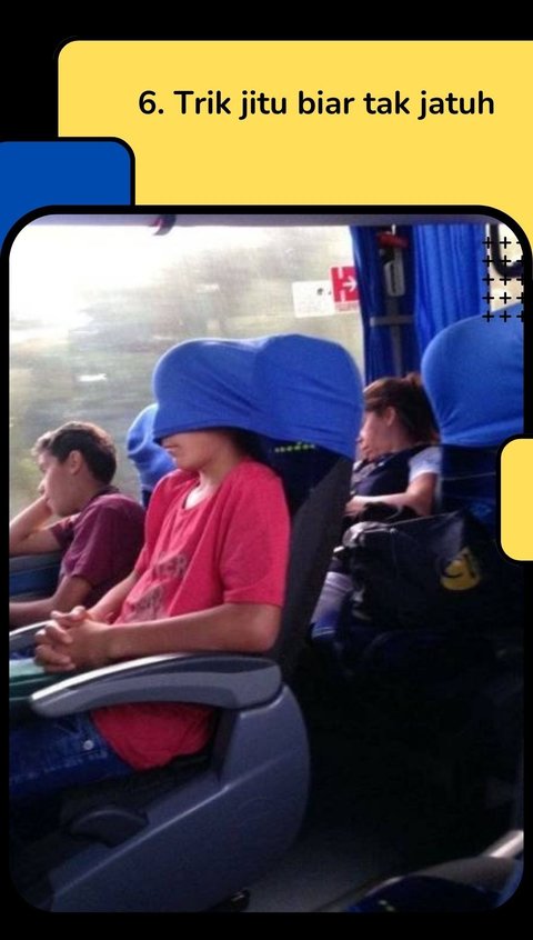 10 Potret Penumpang Tidur Lelap di Bus Tapi Kelakuannya Benar-benar Bikin Melongo