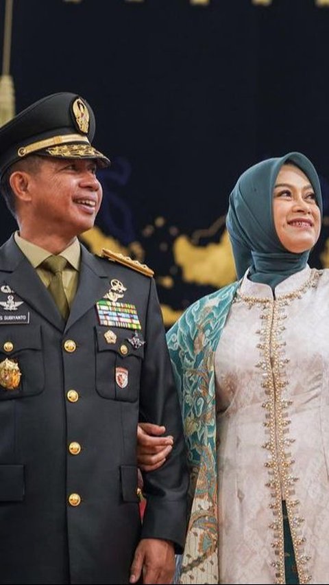 Baru Jadi KSAD Kini Dikabarkan Calon Panglima TNI, Ini Potret Jenderal Agus Subiyanto Bareng Istri