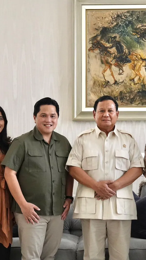 Gerindra Ungkap Sikap Erick Thohir ketika Tak Dipilih jadi Cawapres Prabowo<br>