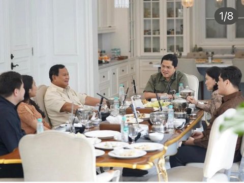 Sanjungan Prabowo dan 'Support' Erick Thohir di Pilpres 2024