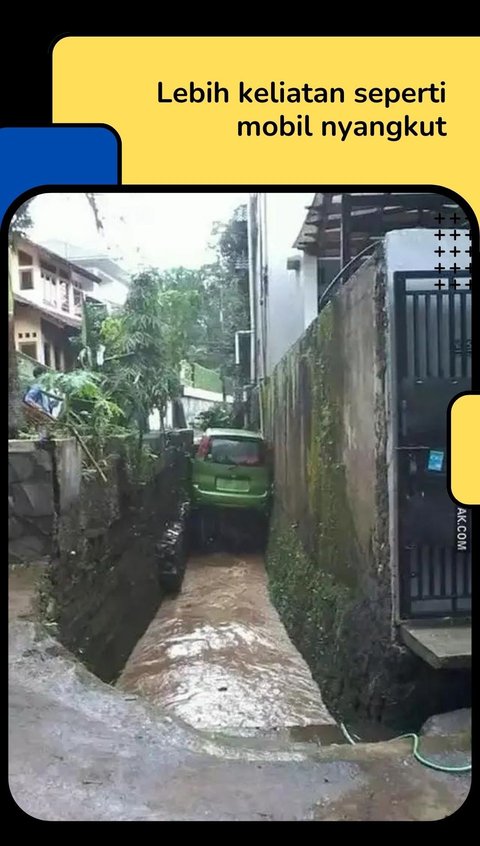 10 Potret Parkir Mobil di Tempat Enggak Masuk Akal, Posisinya Absurd Banget