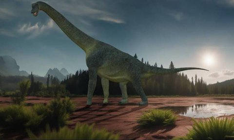 Ilmuwan Temukan Fosil Dinosaurus Terbesar di Bumi Berusia 122 Juta Tahun, Panjangnya Sampai 24 Meter