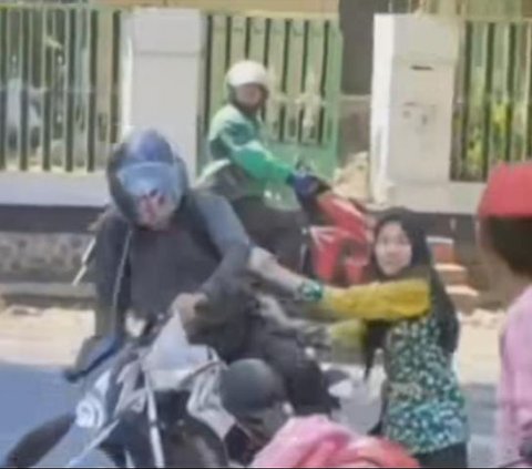 Aksi Heroik Wanita di Jember Hentikan Maling Dicuekin Warga Bikin Gregetan