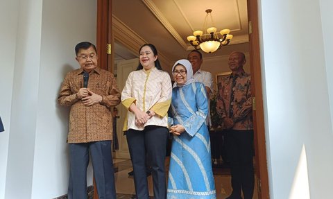 JK Akui Bahas Pilpres Saat Bertemu Puan: Ganjar, Prabowo dan Anies Semua Punya Kesempatan