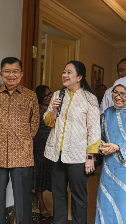 Ini Isi Pertemuan JK dan Puan Maharani, Ada Pesan Khusus dari Megawati<br>