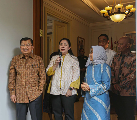 Ini Isi Pertemuan JK dan Puan Maharani, Ada Pesan Khusus dari Megawati