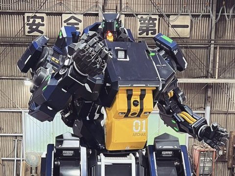 Giant Robot Appearance Resembling Gundam that Can Move at 10 Km per Hour, Sold for Rp46.8 Billion