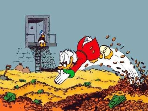 2. Gober Bebek - Scrooge McDuck