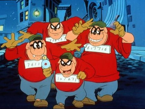 10. Gerombolan Siberat - The Beagle Boys