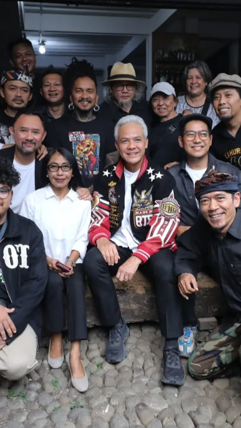 Ganjar Nongkrong Bareng Budi Dalton hingga Doel Sumbang, Diskusi Startegi Kembangkan Seni Budaya