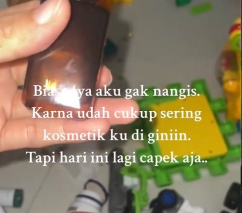 Makeup dan Skincare Hancur Akibat Ulah Anak, Curhatan Ibu Ini Viral