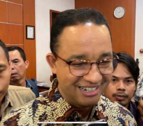 Anies Baswedan Senyum Ditanya Kasus Mentan Syahrul Yasin Limpo: Cukup Ya