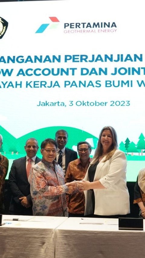 Chevron dan Pertamina Geothermal Energy Tandatangani Perjanjian Way Ratai 