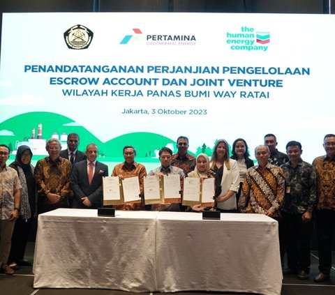 Chevron dan Pertamina Geothermal Energy Tandatangani Perjanjian Way Ratai