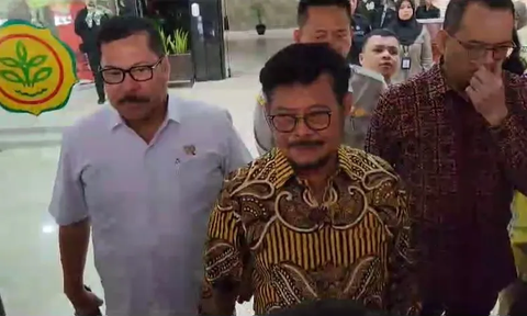 Beredar Kabar Mentan SYL Mundur Usai Temui Jokowi, NasDem: Kan Belum Ada Pengumuman Resmi KPK