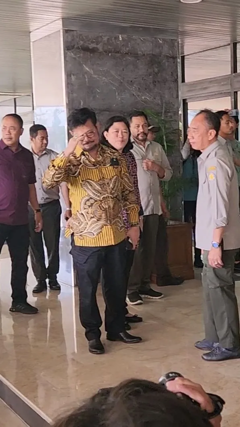 Tinggalkan Polda Metro Jaya, Mentan Syahrul Yasin Limpo Merapat ke NasDem Tower