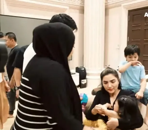 Ameena Jatuh Sampai Hidungnya Berdarah, Aurel Hermansyah Panik Langsung Lapor Ashanty