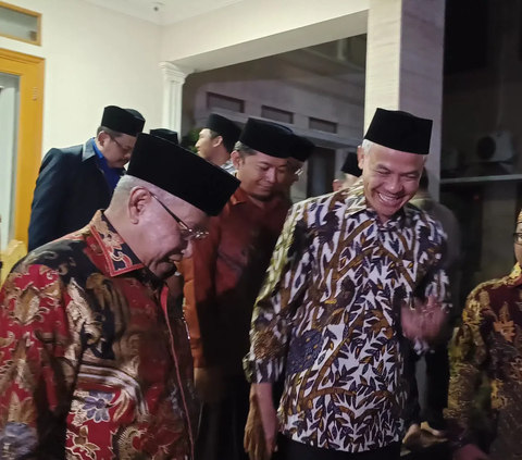 Tawa Lepas Ganjar saat Bertemu KH Said Aqil Siradj