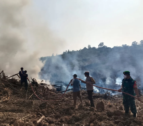 Karhutla di Kalsel Sebabkan Kasus Ispa Meningkat, Tim Gabungan Diturunkan