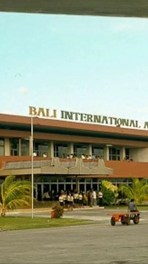 Portrait of the old I Gusti Ngurah Rai Airport in Bali from the 70s to the 80s.
