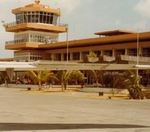 Old Portraits of I Gusti Ngurah Rai Airport in Bali from the 70s to the 80s