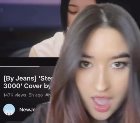 Salut! Lagu Stephanie Poetri Anak Titi Dj Dinyanyikan oleh Minji New Jeans