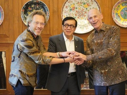 Working Lunch dengan Delegasi Belanda, Menkumham Bahas Sejumlah Isu